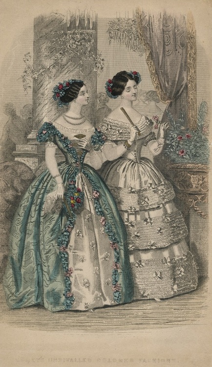 1849. March ballgowns