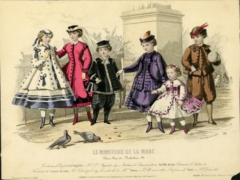 1860s children's clothing