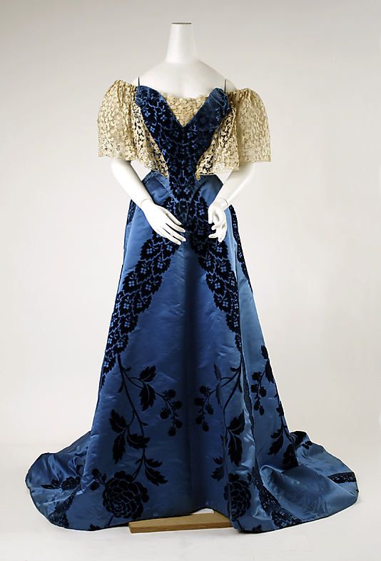 1900 evening dress
