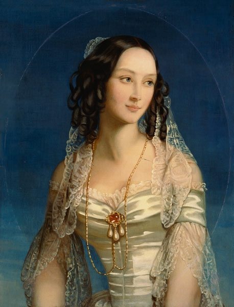 1840. Duchess Zinaida Yussupova, by Christina Robertson