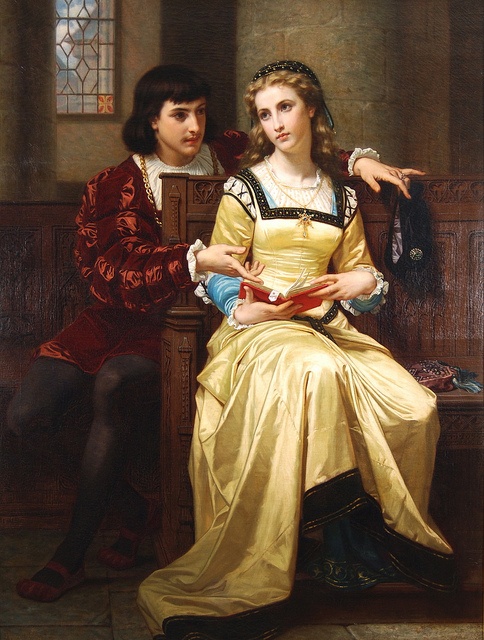 1879. Romeo and Juliet by Hugues Merle