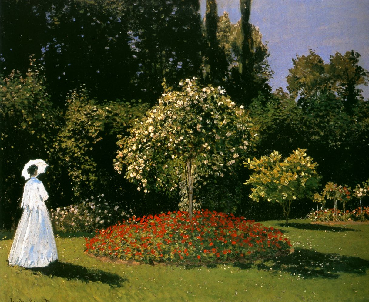 Monet Women In The Garden Byron S Muse