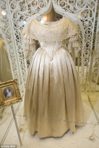 1840. Queen Victoria's Wedding Dress
