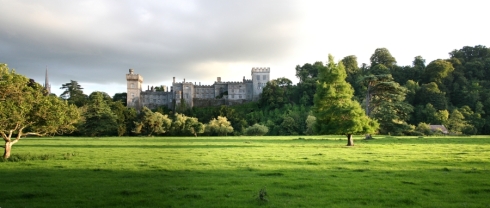 Lismore castle in ireland as Northanger Abbey a