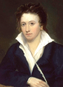 1819. Portrait of Shelley by Alfred Clint