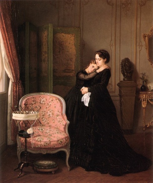1867. Auguste Toulmouche Consolation