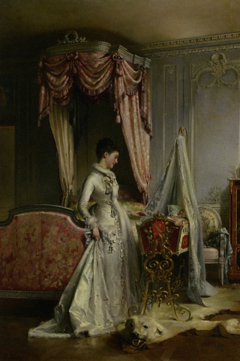 1880s The Heir by Adolphe Weisz