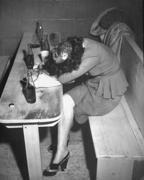 1946. Too much liquor in Kansas, beatnik