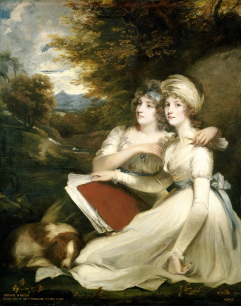 1795. Frankland Sisters by John Hoppner 1