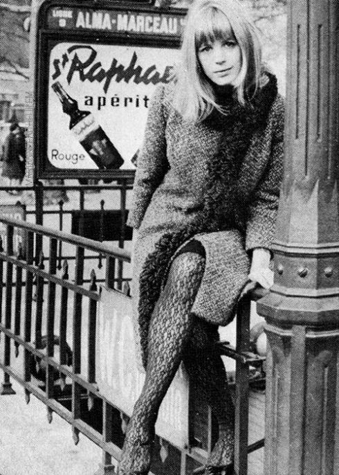 1965. Marianne Faithfull in Paris